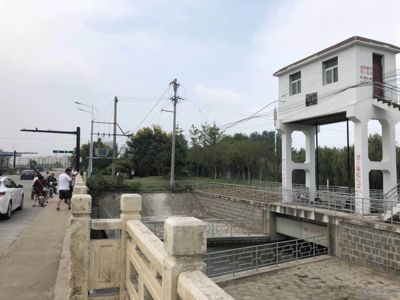 渦陽法治廣場附近河面，發(fā)現(xiàn)一具女尸?。ㄒ曨l）