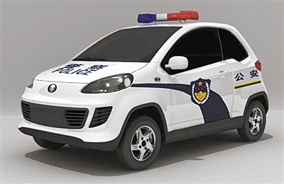 渦陽縣公安局電動警用巡邏車正式上路！